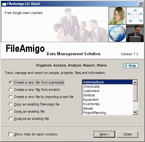 FileAmigo LE Screenshot
